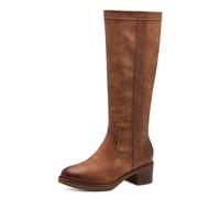 s.Oliver Women's Long Boot Flat 5-25500-43 Knee High Boots, Cognac, 5 UK