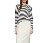 s.Oliver Women's Long-Sleeved Shirt with Boat Neck - Casual & Soft for Everyday & Leisure, 59g2, 8