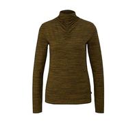 s.Oliver Sales GmbH & Co. KG / s.Oliver Women's Long-Sleeved Shirt with Stand-up Collar, Long-Sleeved Shirt with Stand-up Collar, Green, XS