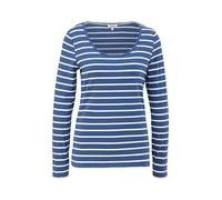 s.Oliver Women's Langarm Long-Sleeved T-Shirt, Blue, 6