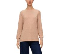 s.Oliver Women's Long-Sleeved T-Shirt, Brown, 20