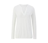 s.Oliver Women's Long-Sleeved T-Shirt, White, 12