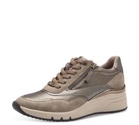 s.Oliver Women's Low Trainers 5-23608-43 Sneaker, Taupe, 6.5 UK