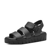 s.Oliver Women's Modern Chunky Sole Sandals, black, 8 UK