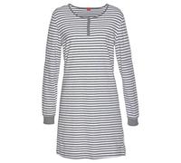 s.Oliver Women's Nachthemd Nightie Not Applicable, Multicolour (Stripes 488), 6 (Manufacturer Size: 32/34)