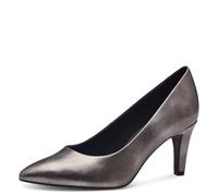 s.Oliver Women's Pointed Stiletto Heel Pumps, Grey (Pewter), 4.5 UK