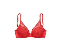 s.Oliver Women's Push Up Bra, Hibiscus Red, 34B