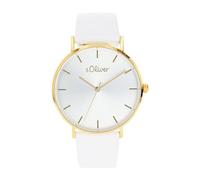 s.Oliver Women's Quartz Watch, Analog, with Leather Strap, Waterproof, Comes in a Watch Gift Box