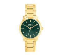 s.Oliver Women's Quartz Watch Analogue, with Stainless Steel Bracelet, 3 bar Water Resistant, Comes in a Watch Gift Box