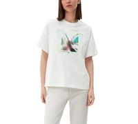 s.Oliver Women's Short Sleeve T-Shirts, White, 32, White, 6
