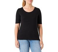 s.Oliver Women's Short-Sleeved T-Shirt, Black 9999, 8