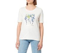s.Oliver Women's Short-Sleeved T-Shirt White 34, White, 8