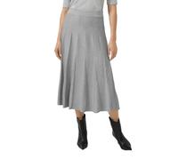 s.Oliver Women's Skirt - Fine Knit, Midi Length, Elastic Waistband