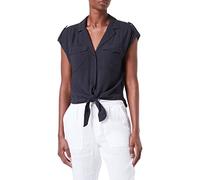 s.Oliver Women's Sleeveless Blouse, Navy, 18