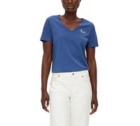 s.Oliver Women's Sleeveless T-Shirt, Blue, 6