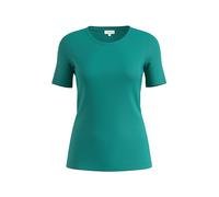 s.Oliver Women's Slim Fit T-Shirt, Petrol 6680, 16