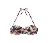 s.Oliver Women's SUKI-14 Bikini, Black-Print, 10 UK/B