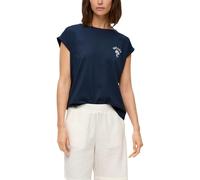 s.Oliver Women's T-Shirt, Blue 58d2, 8