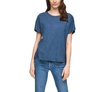 s.Oliver Women's T-Shirt, Blue Embroidery, 10
