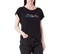 s.Oliver Women's T-Shirts, Sleeveless, Black, 6