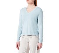 s.Oliver Women's V-Neck Pullover Long Sleeves, Blue, 8