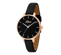s.Oliver Women's Watch, Black, Strap