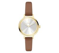s.Oliver Women's Watch - Round - Gold - 28 mm - Elegant Women's Watch Made of Metal with Quartz Movement - 3 ATM Waterproof - Scratch-Resistant
