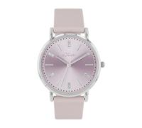s.Oliver Women's Watch with Silicone Strap, 18.5 cm, Quartz Watch, Analogue, 3 Bar Waterproof, Gift for Wife and Girlfriend, Comes in Matching Watch Box, gray, One Size, Without motif