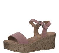 s.Oliver Women's Wedge Sandals 5-28311-20, rose, 8 UK
