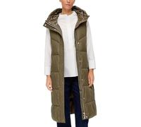 s.Oliver Women's Weste ärmellos Weste ärmellos, khaki/oliv, 40