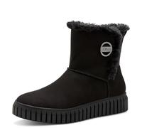 s.Oliver Women's Winter Boots Without Heel Lined Vegan, black, 6 UK