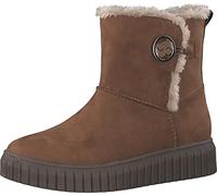 s.Oliver Women's Winter Boots Without Heel Lined Vegan, Cognac, 7 UK