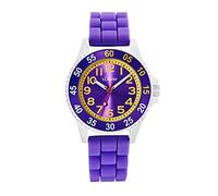 s.Oliver Wristwatch Girl's Kids Quartz watch Analog, with Silicone Strap, Purple, 3 bar Waterproof, Comes in watches gift box, 2033508