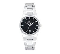 s.Oliver wrist watch ladies quartz watch analog, with stainless steel bracelet, silver, 5 bar water resistant, comes in watches gift box, 2034591