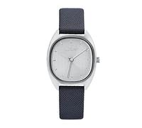 s.Oliver Wristwatch Women Quartz watch Analog, with Textile Strap, Silver, 3 bar Waterproof, Comes in watches gift box, 2033502