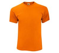 Fruit of the Loom Men's T-Shirt Screen Stars Original Full Cut Short Sleeve Orange S