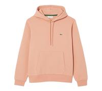 (S, Orange) Lacoste Mens Organic Cotton Fleece Hoodie