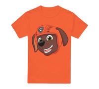 (S, Orange) Paw Patrol Mens Grin Zuma T-Shirt