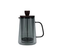 S|P Collection Luma Grey Coffee Pot with Glass Filter and Lid, 350 ml