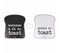 S.P.Q.eRe Toast Double-Sided Placemat 38 x 32 cm Plastic