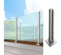 s Panel Clamp for Railing Support Bracket for Poolside s Railings Railing Post Corner Post105cm (41.3in)