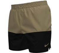 (S, Parachute Beige) Nike Mens Colour Block Swim Shorts