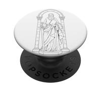 S. Paul Apostle Vintage Graphic Design for Believers PopSockets Adhesive PopGrip