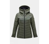 S Peak Performance Womens Blackfire Ski Jacket Dk Green Size