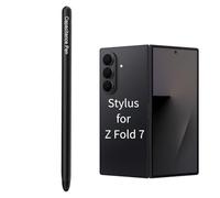 S Pen for Galaxy Z Fold 7, Supporting Both Internal & External Screen, Z Fold 7 S Pen (Black)