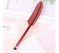 S Pen Replacement, Stylus Pens for Touch Screens, Input pen for Samsung Galaxy Z Fold6, Multicolor Feather Stylus Compatible with Kindle Tablets Fold5 Smartphones-Red