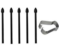 S Pen Tips Replacement Kit with Metal Clip - for Galaxy Note 20/10 Tab S6 Lite T860/T865 S7/S8 Tablet(Black)