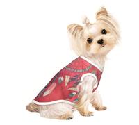 S Pet Breathable Sleeveless T-Shirt – Lightweight Shaman amulet Print Tank Top Outfit for Small Medium Dogs
