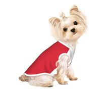 S Pet Breathable Sleeveless T-shirt, Cool Soft Summer Puppy Tank Top, Cute Flag of Malta Print Clothes for Dog & Cat