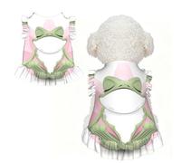 S Pet Dog Breathable Cute Funny Frog Doing Yoga Print Sleeveless T-Shirt | Small Medium Cats Puppy Chihuahua Yorkie Dachshund French Bulldog - Lightweight Tank Top Dog Shirt Soft Stretchy Vest